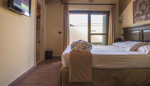 Habitación Deluxe doble, bañera de hidromasaje (Romantic)