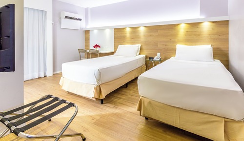 Premium Duplo Twin (2 camas de solteiro)