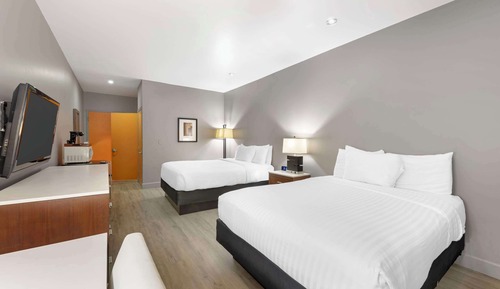 Habitación estándar, 2 camas de matrimonio, no fumadores
