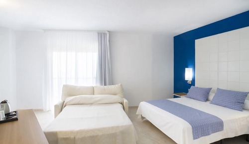 Habitación cuádruple familiar, vistas al mar