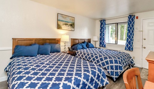Habitación Deluxe, 2 camas de matrimonio, cocina básica