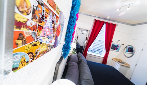 Habitación Deluxe, 1 cama de matrimonio grande, baño privado