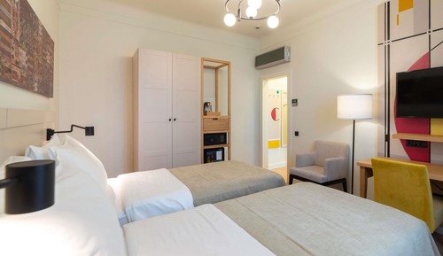 Habitación superior con 2 camas individuales, 2 camas individuales