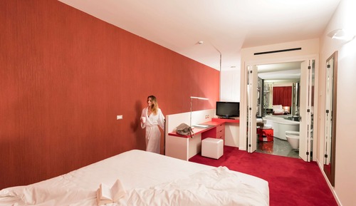 Suite junior, 1 cama de matrimonio grande (Sofabed is a double bed)