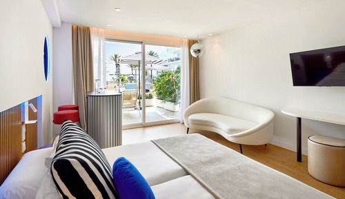 Suite junior, terraza (Lateral)