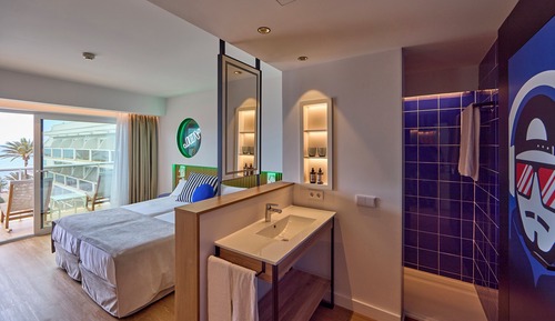 Habitación doble, balcón, vistas al mar