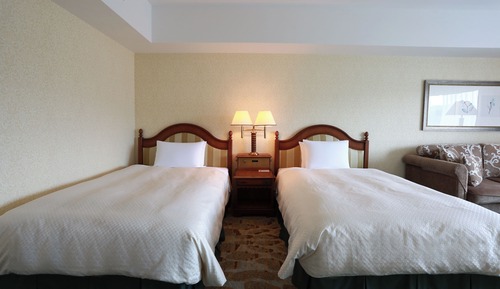 Habitación Deluxe con 2 camas individuales, no fumadores (Dinner from 19:30)
