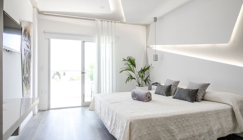 Habitación Royal, terraza, vistas al mar
