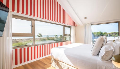Suite presidencial, vistas al mar