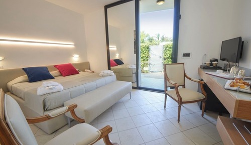 Suite, vistas al jardín