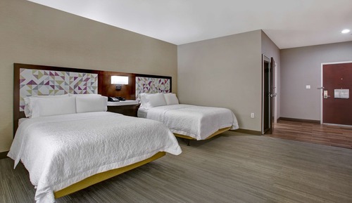 Habitación, 2 camas de matrimonio, accesible para personas con discapacidad, no fumadores