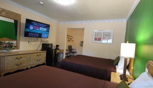 Habitación, 2 camas de matrimonio, no fumadores, baño privado