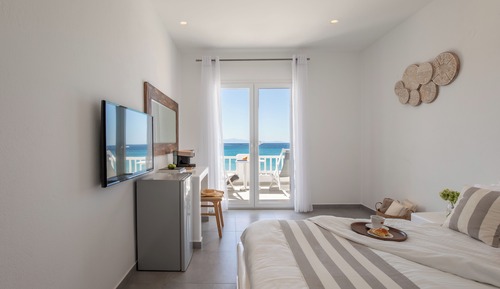 Habitación Deluxe, 1 cama de matrimonio, balcón, vistas al mar