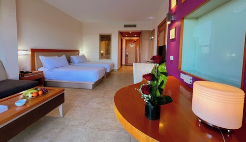 Habitación Deluxe, piscina privada, vistas al mar