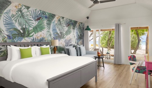 Habitación Deluxe, 1 cama doble con sofá cama (Lagoon Beach Villa)