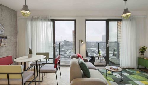 Apartamento ejecutivo, 2 habitaciones