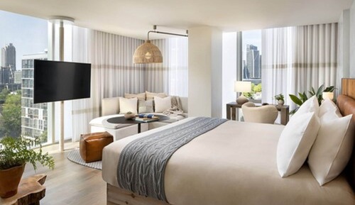 Habitación panorámica, 1 cama de matrimonio grande