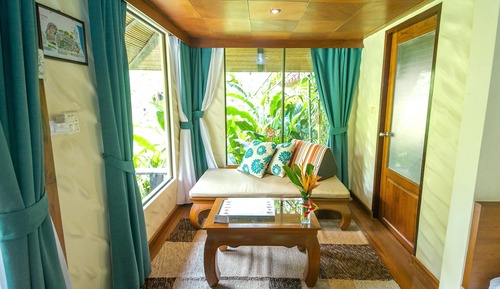 Habitación Deluxe, 2 camas dobles, vistas al jardín (Premium, Cabana)