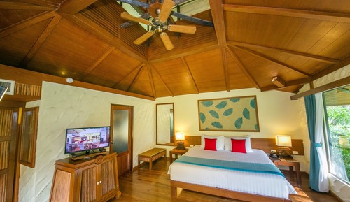 Habitación Deluxe, 1 cama de matrimonio grande, vistas al jardín (Premium, Cabana)