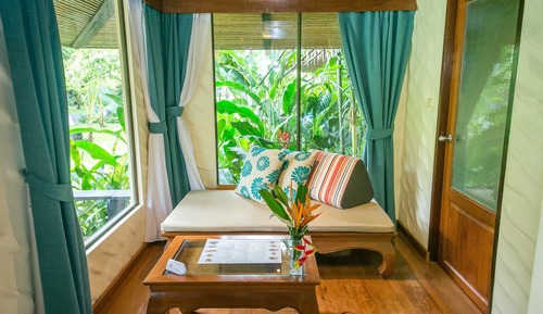 Habitación, 2 camas individuales, vistas al jardín (Cabana)