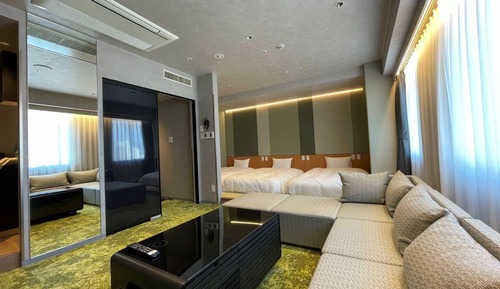 Habitación triple básica, varias camas, no fumadores, vistas a la ciudad (Annex)