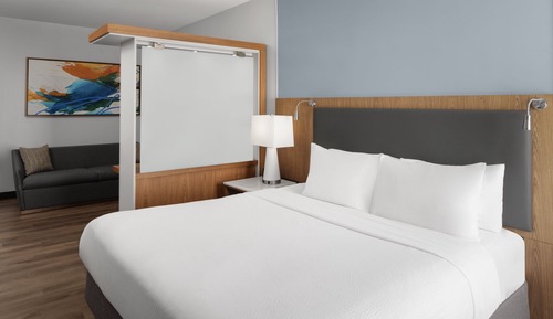 Suite ejecutiva, 1 cama de matrimonio grande con sofá cama