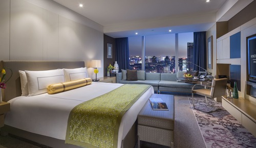 Habitación clásica, 1 cama de matrimonio grande, vistas a la ciudad
