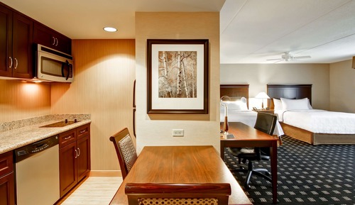 Suite estudio, 2 camas de matrimonio