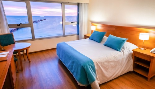 Habitación triple Confort, vistas al mar