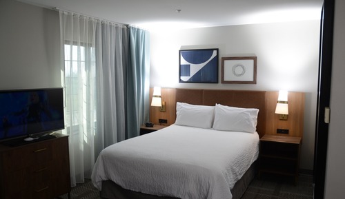 Suite estudio, 1 cama de matrimonio, cocina