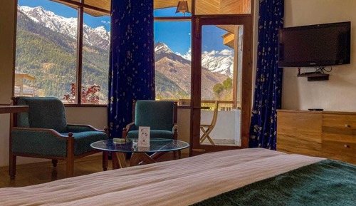 Habitación doble superior, 1 cama de matrimonio grande, balcón