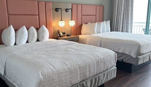 Habitación Premium, 2 camas de matrimonio, frente al mar