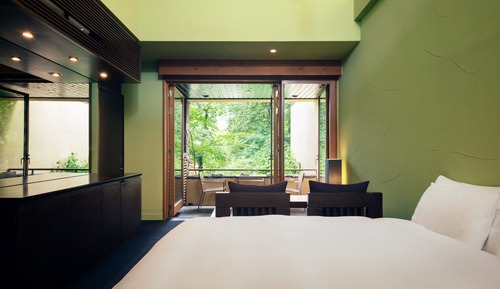 Suite, junto a la montaña (for 2 guests, Yamaroji, King)