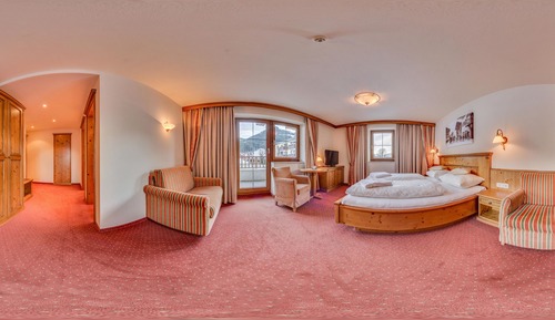 Suite, balcón, vistas a la montaña
