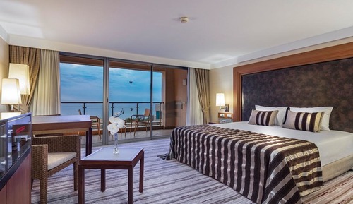 Habitación estándar, 1 cama de matrimonio grande, vistas al mar