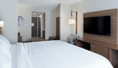 Habitación estándar, 1 cama de matrimonio grande con sofá cama