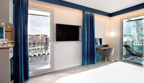 Privilege, Habitación, 1 cama doble, terraza, vistas al mar
