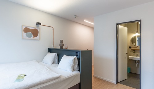 Habitación doble, no fumadores, cocina básica