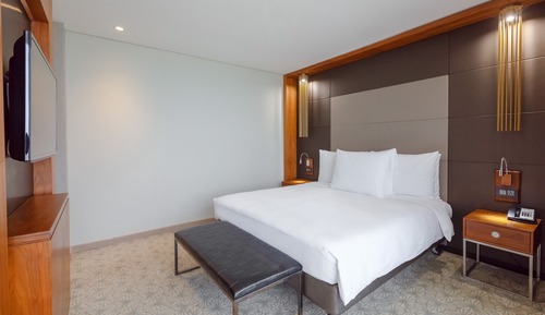 Suite presidencial, balcón, vistas al mar