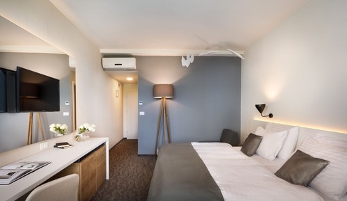 Double room with park view and balcony