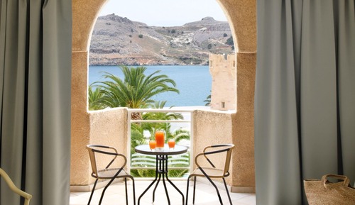 Suite junior, vistas al mar