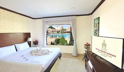 Apartamento Deluxe, 1 cama de matrimonio grande, junto a la piscina