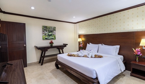Apartamento Deluxe, 1 cama de matrimonio grande, vistas al jardín