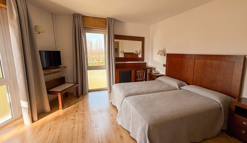 Habitación doble de uso individual