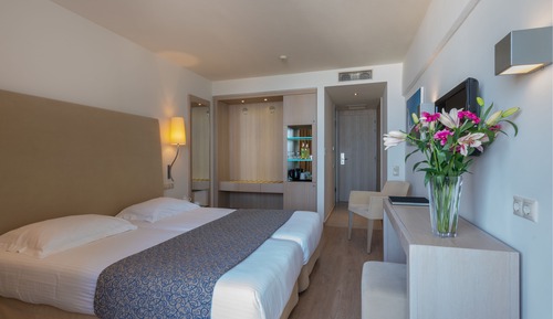 Habitación, vistas al mar