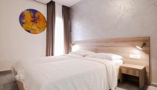 Habitación Deluxe con 1 cama doble o 2 individuales, vistas al parque