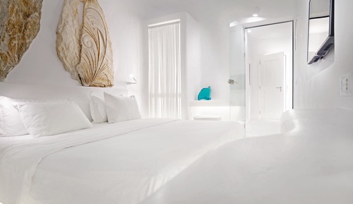 Habitación Deluxe doble, bañera de hidromasaje, vistas al mar