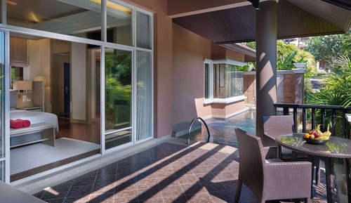 Villa, 1 cama de matrimonio grande, vistas al jardín