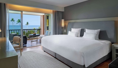 Habitación Deluxe, 1 cama de matrimonio grande, vistas al mar