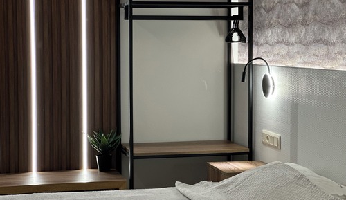 Habitación triple, vistas a la ciudad